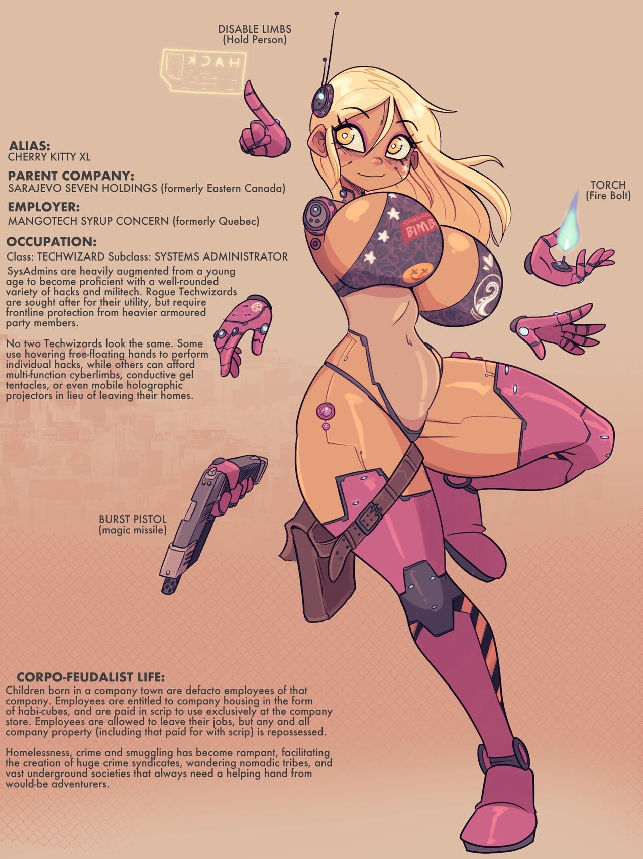 Carbon Pink Comics page 6 full
