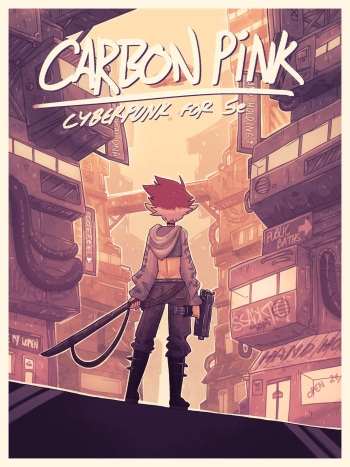 Carbon Pink Comics cover