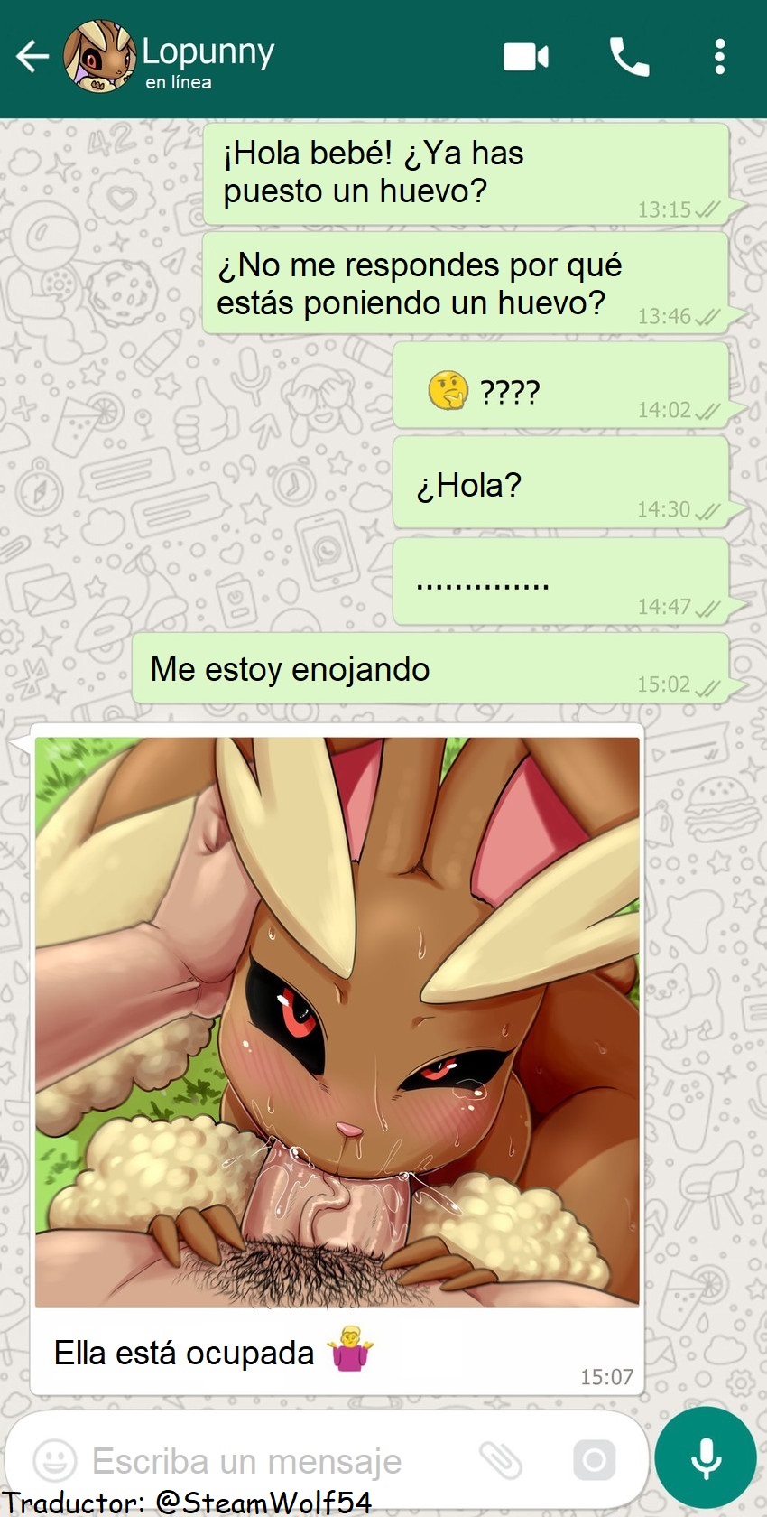 Lopunny Trainer Cuck page 1 full