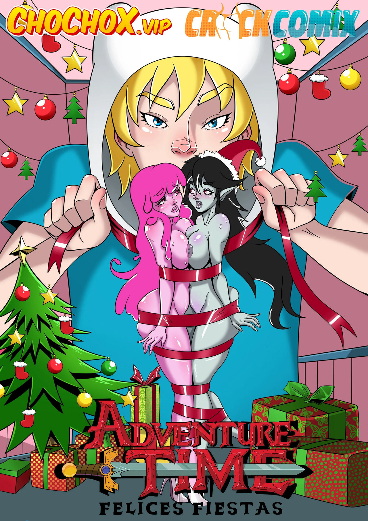 Hora de Aventura: Felices Fiestas page 1 full