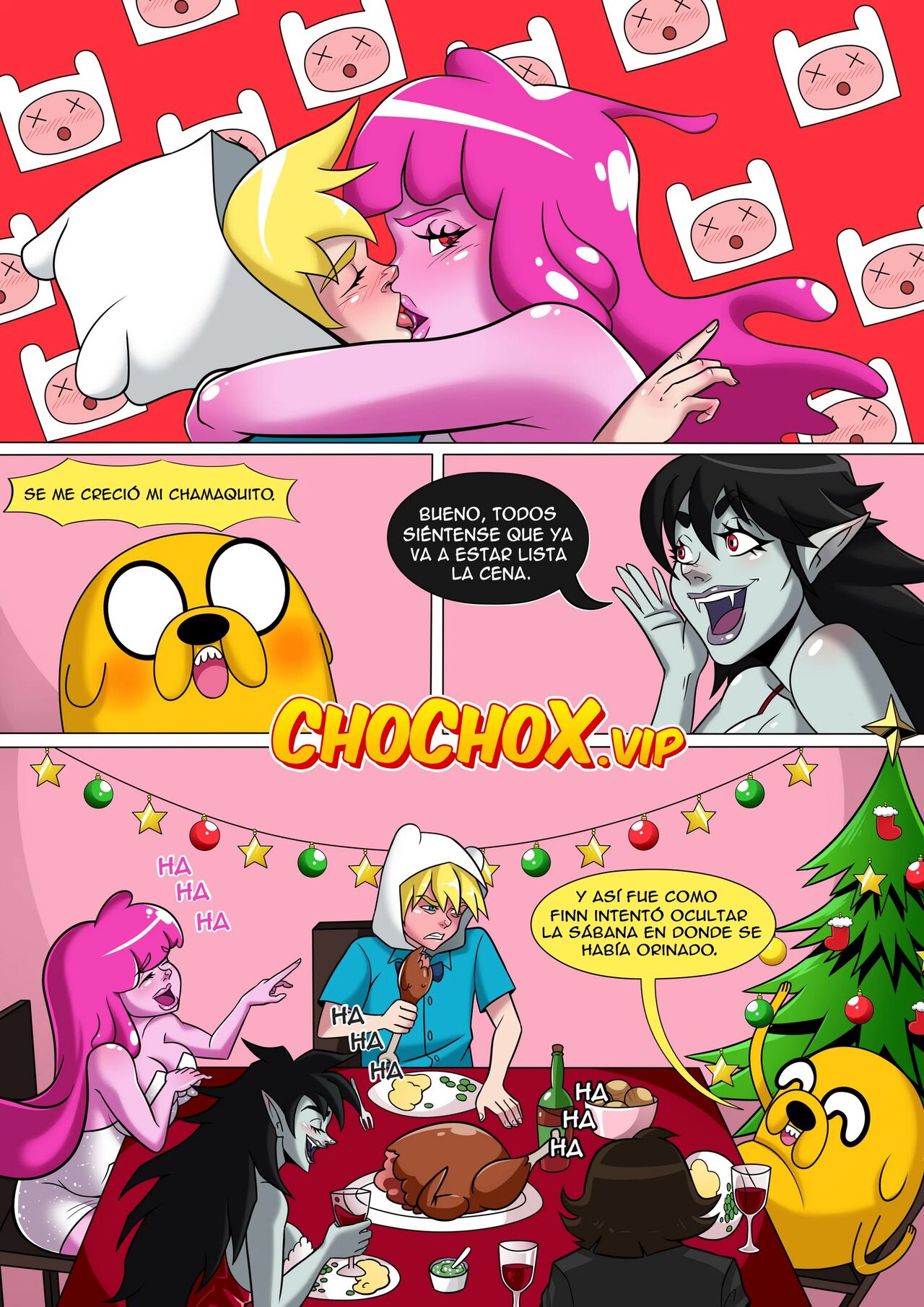 Hora de Aventura: Felices Fiestas page 10 full