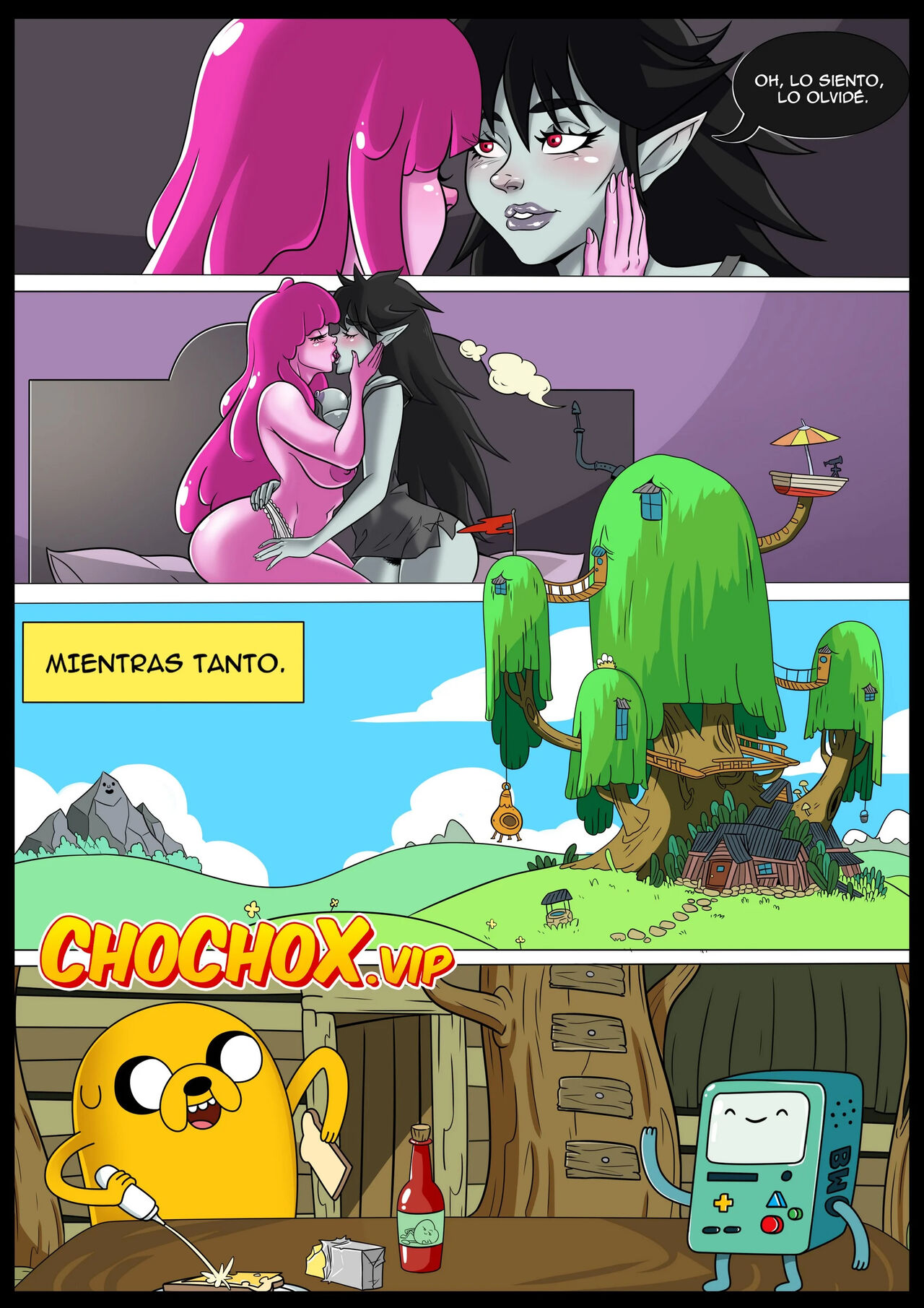 Hora de Aventura: Felices Fiestas page 5 full