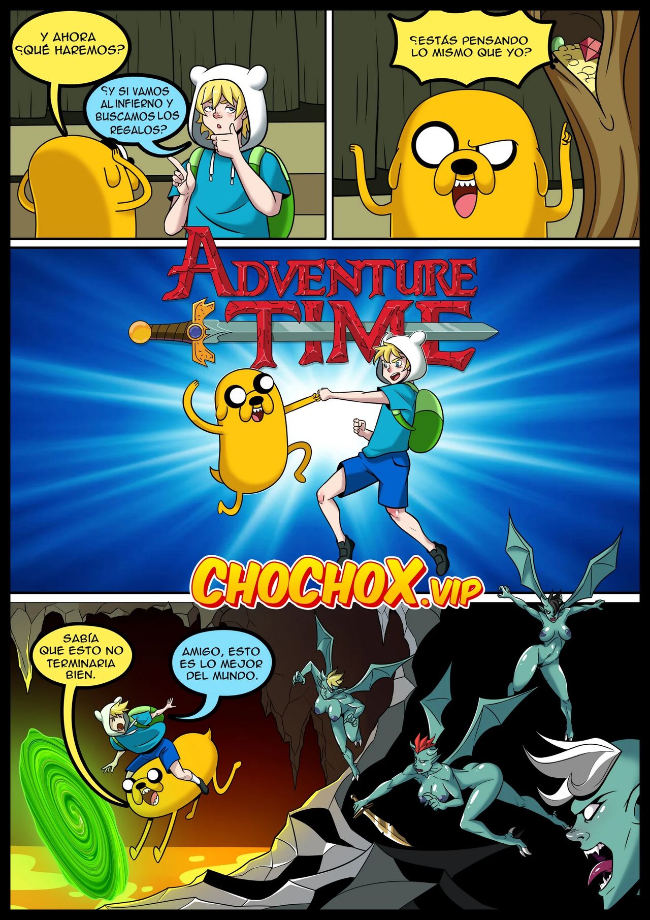 Hora de Aventura: Felices Fiestas page 7 full