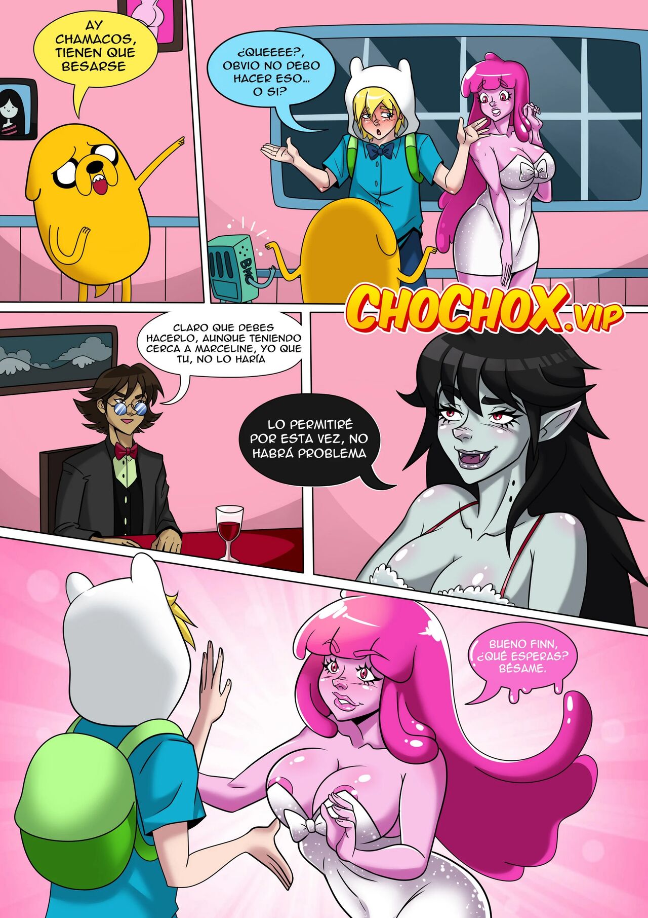 Hora de Aventura: Felices Fiestas page 9 full