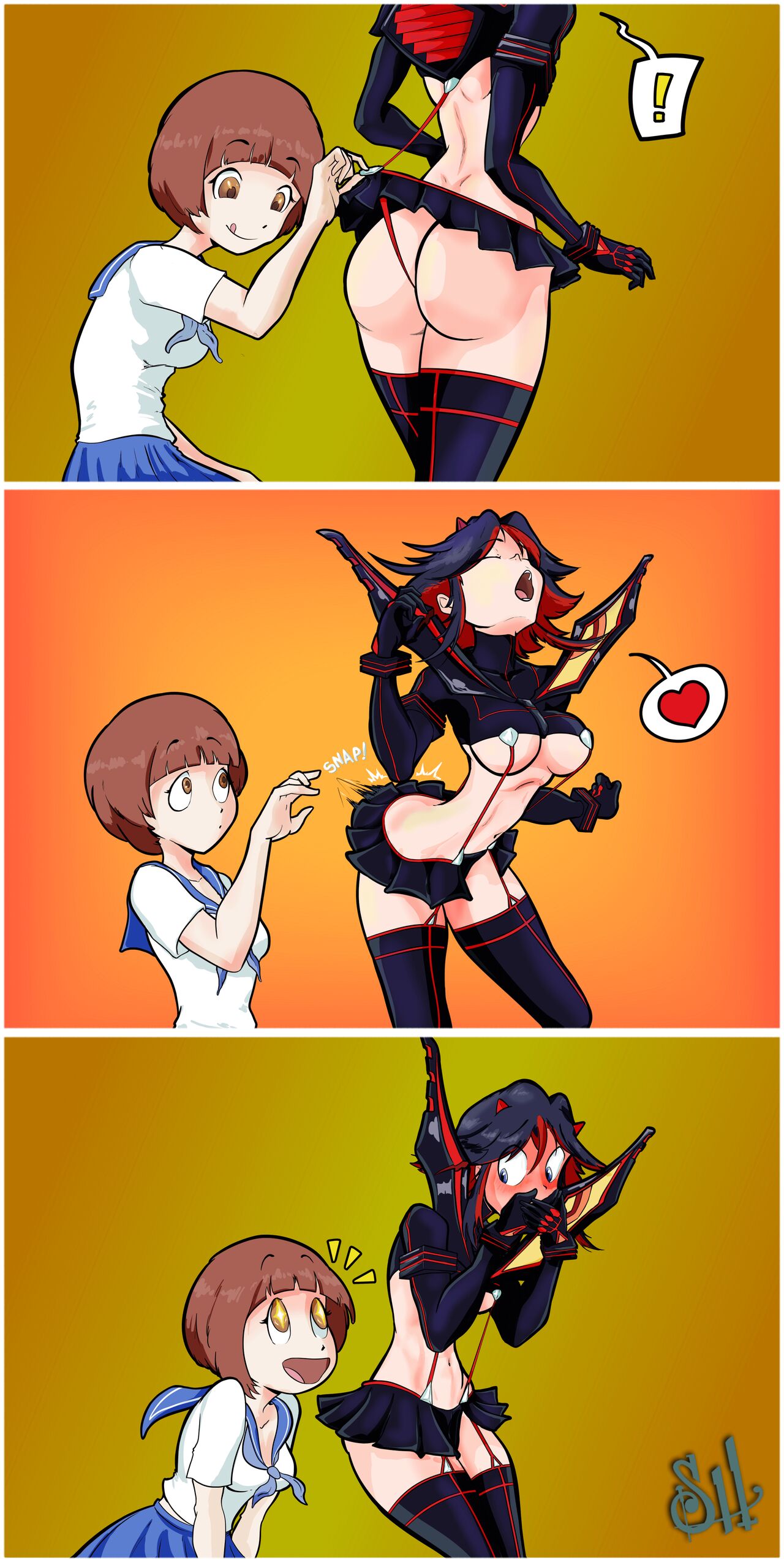 Wedgie Yuri page 8 full
