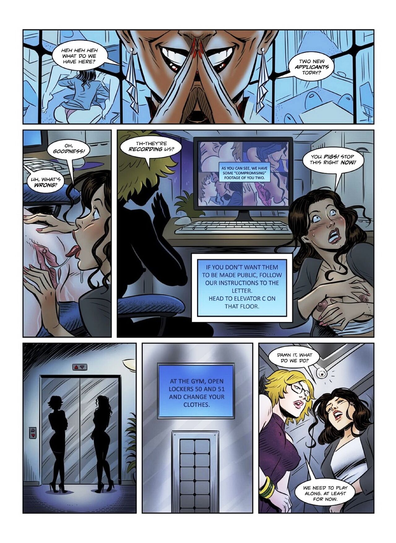 Coax - Bizarre Office page 9 full