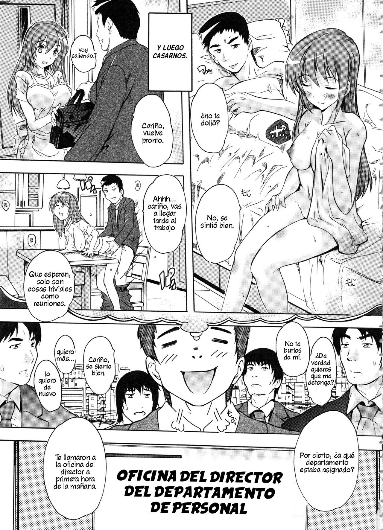 Juumin Zenin Ninshin Kibou!  Joshiryou Kanrinin page 6 full