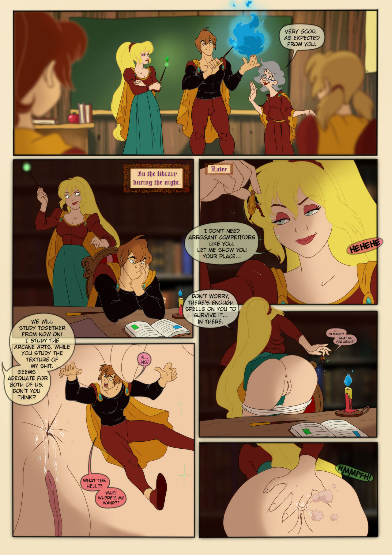 Mage School page 1 full