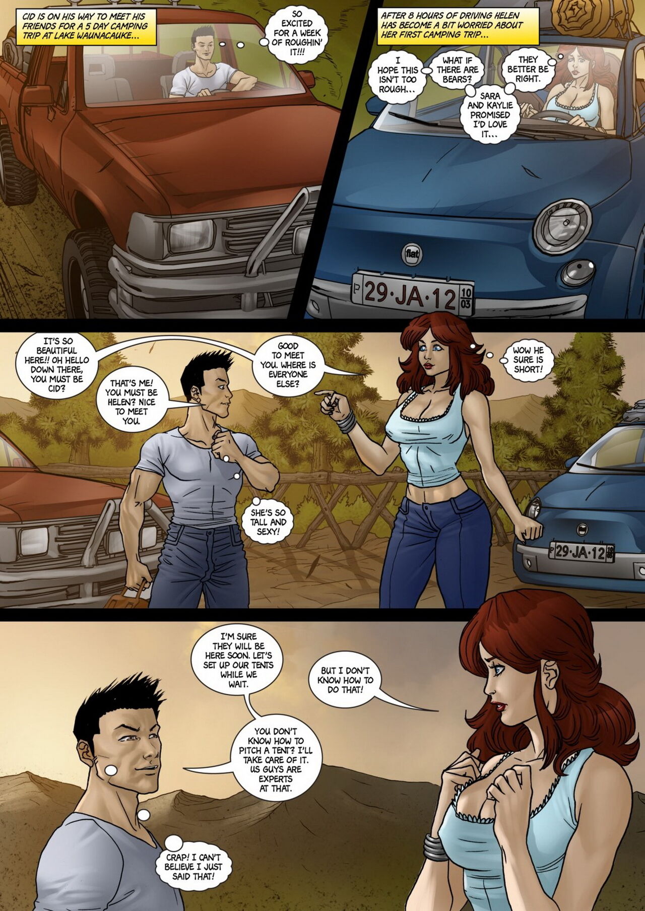 ZZZ Comics - Camp and Grow page 3 full