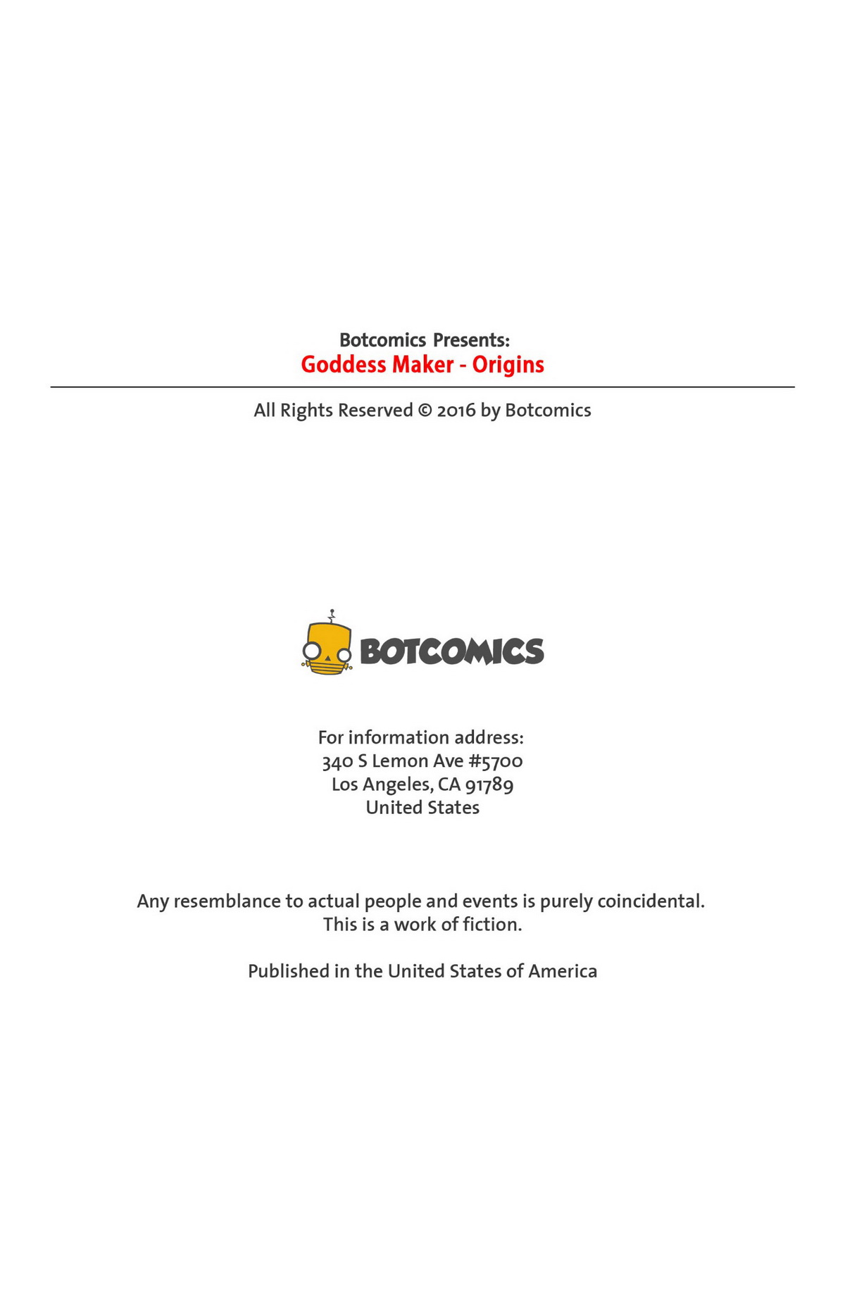 BotComics - Goddess Maker Origins page 2 full