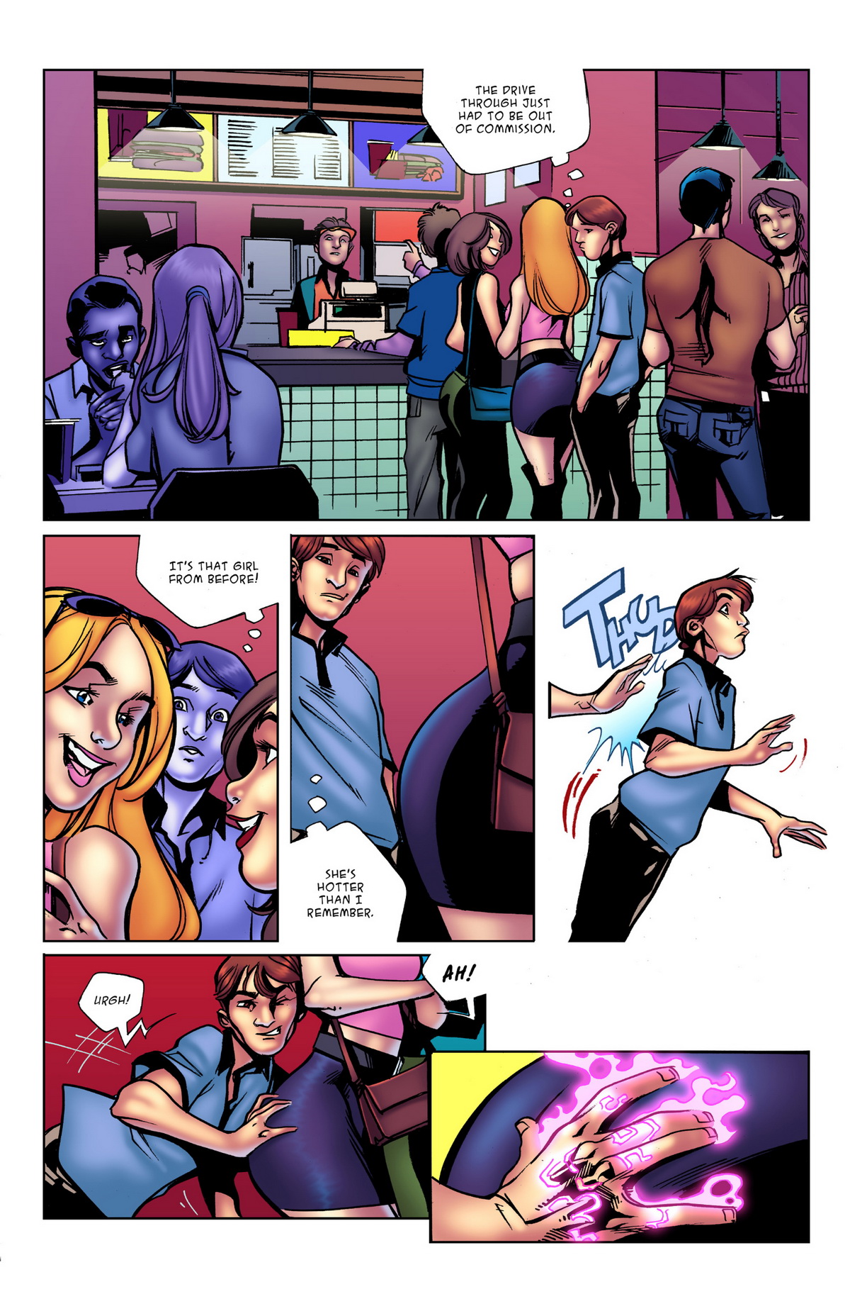 BotComics - Goddess Maker Origins page 8 full