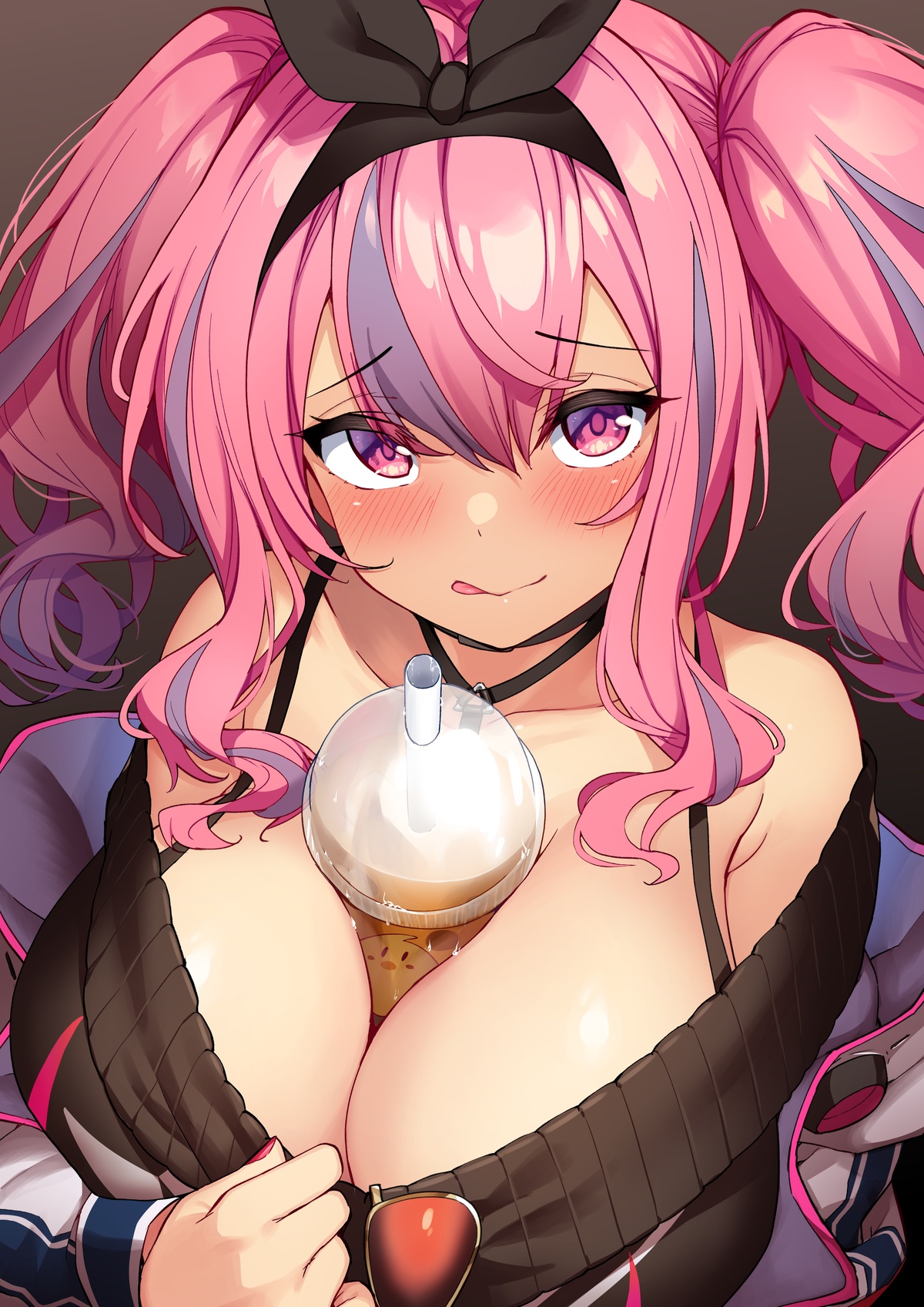 -Which do you want, me or the bubbletea?- page 1 full