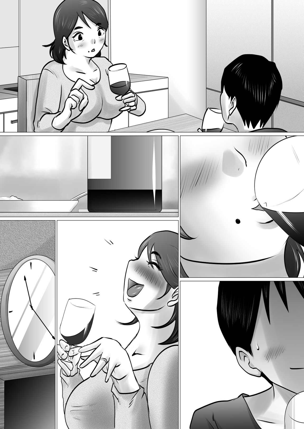 First Time at home with Mother page 9 full