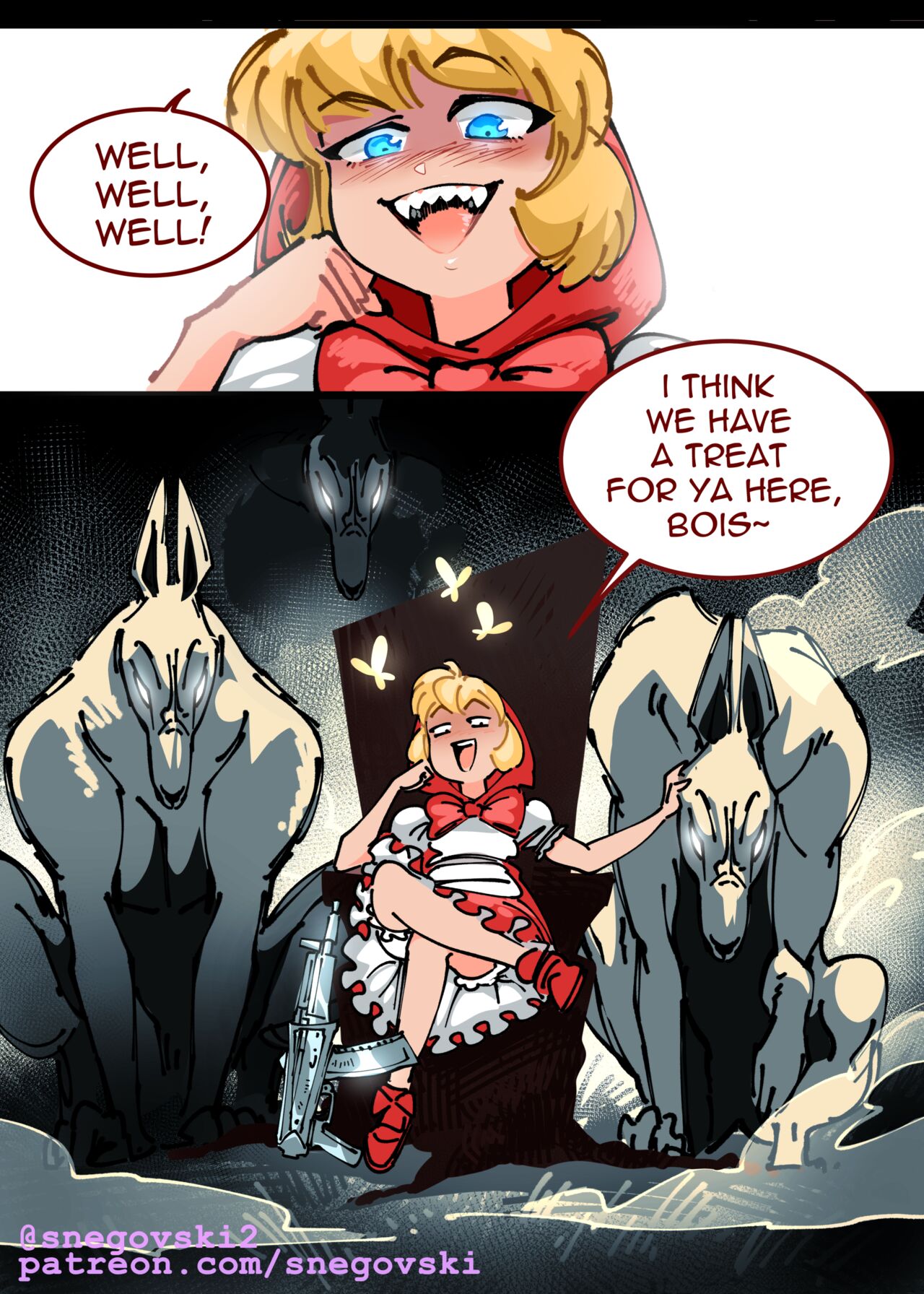 Snegovski - Morrigan &amp; Lilith vs Werewolfies page 1 full