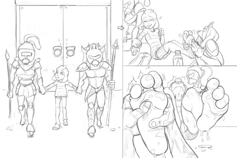 Asriel Dungeon by Twomario page 1 full