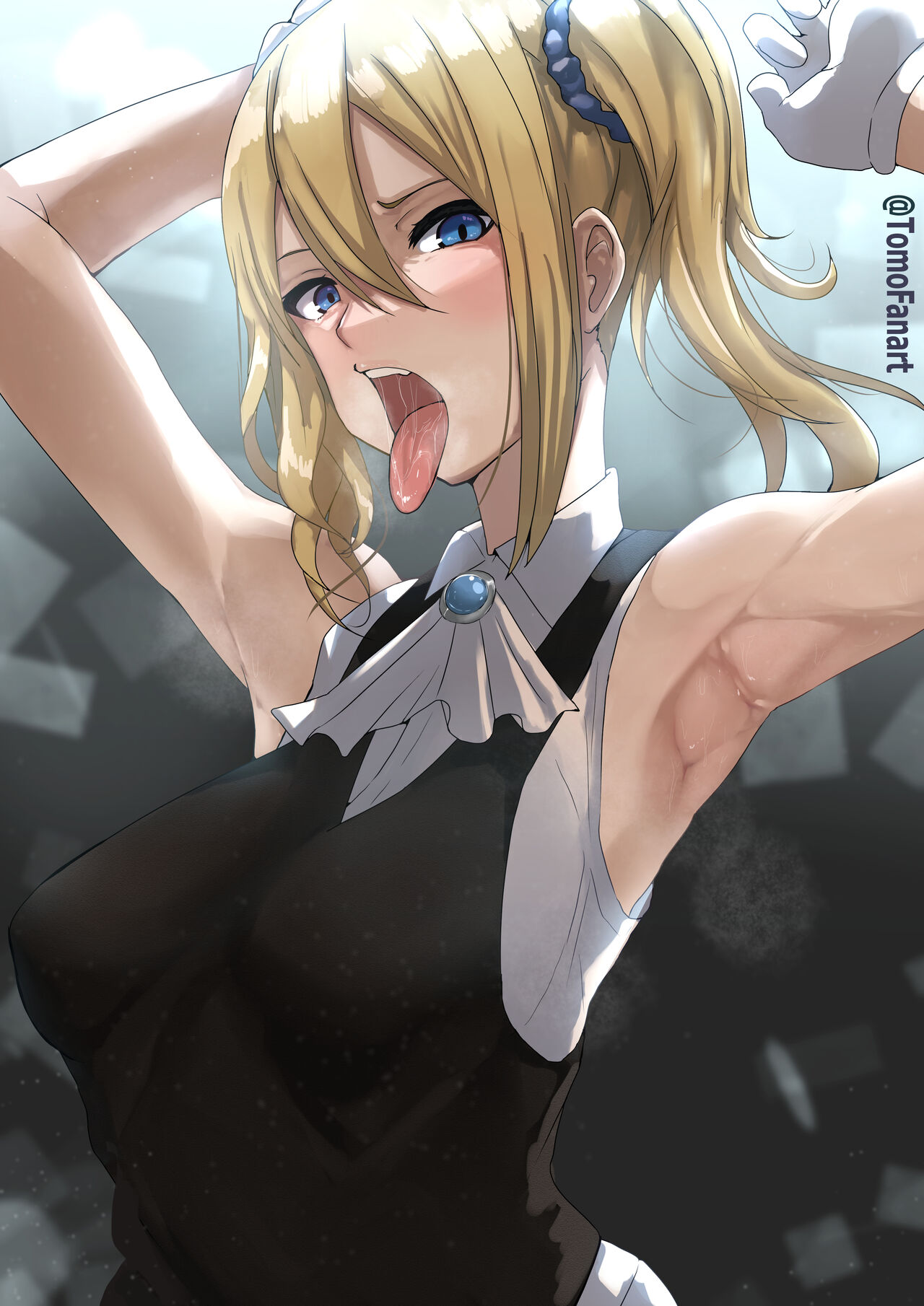 早坂さんの美味しい腋?,Hayasaka's delicious armpits? page 5 full