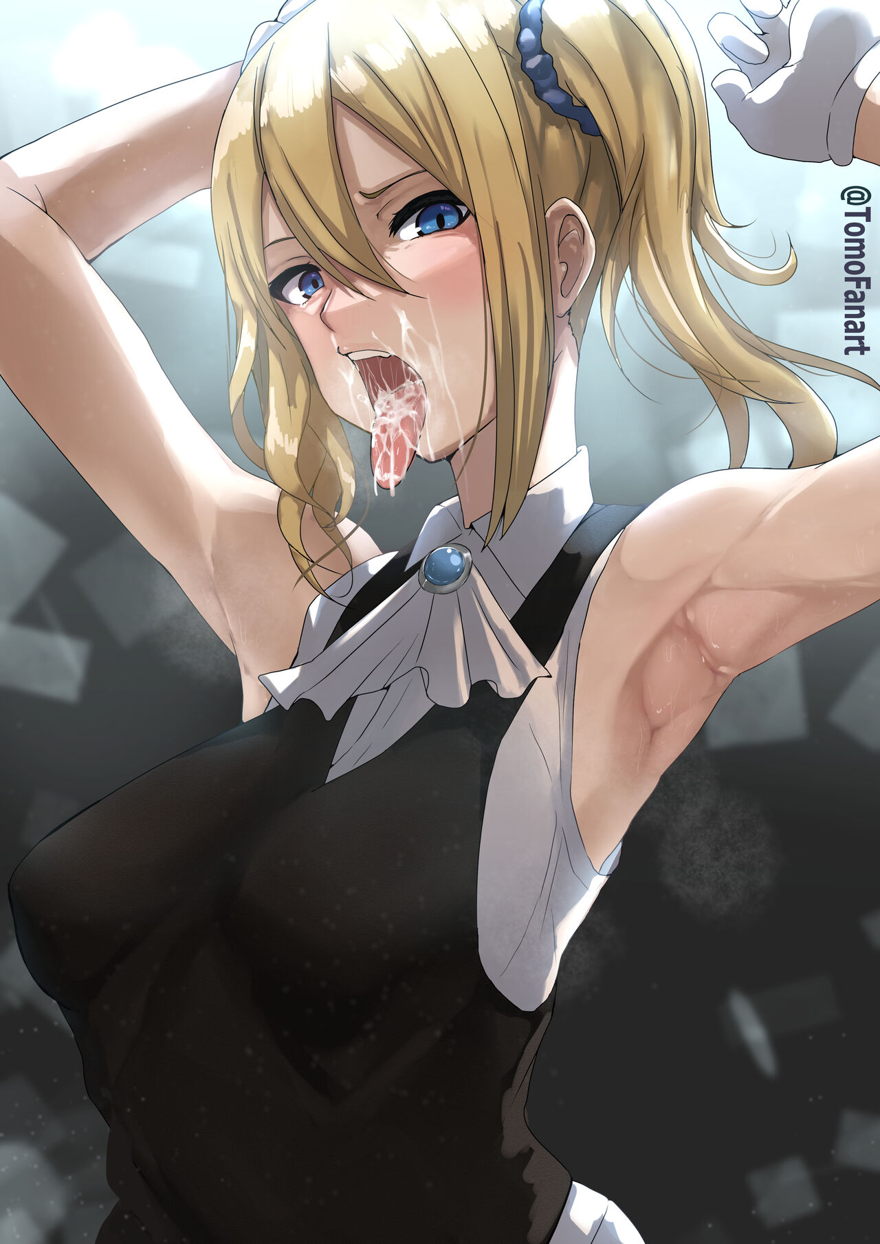 早坂さんの美味しい腋?,Hayasaka's delicious armpits? page 6 full
