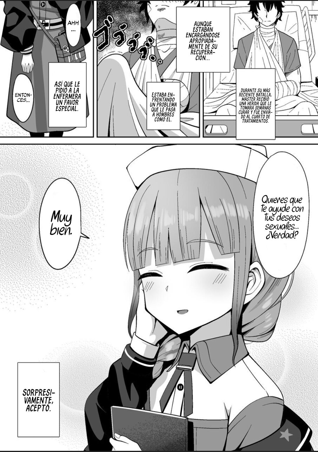 Jimuteki ni Shori Shite Kureru Nurse-san page 3 full