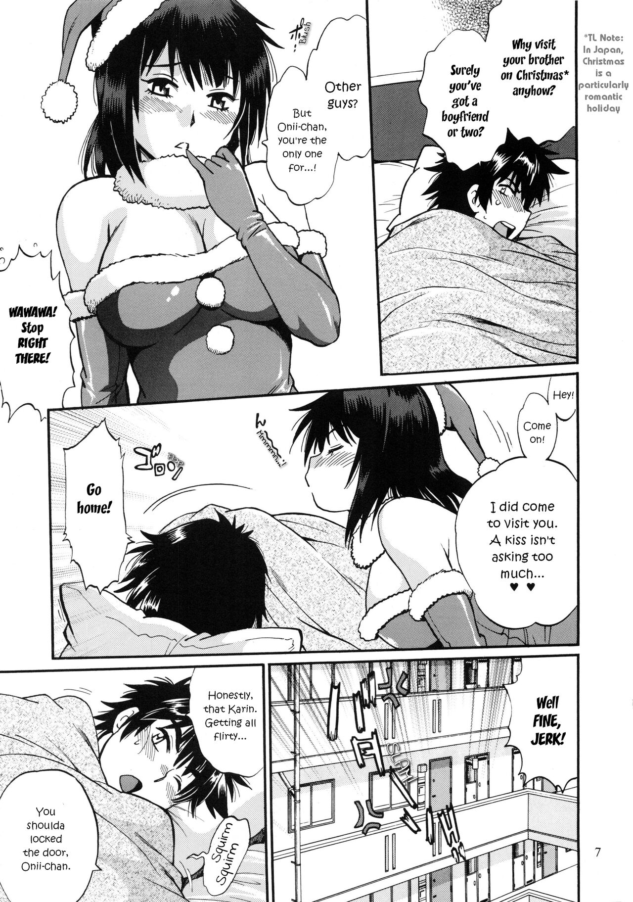 Jitsumai ni Shimasu ka Soretomo Gimai ni Shimasu ka | With your REAL SISTER? Or perhaps, with your STEP SISTER? page 6 full