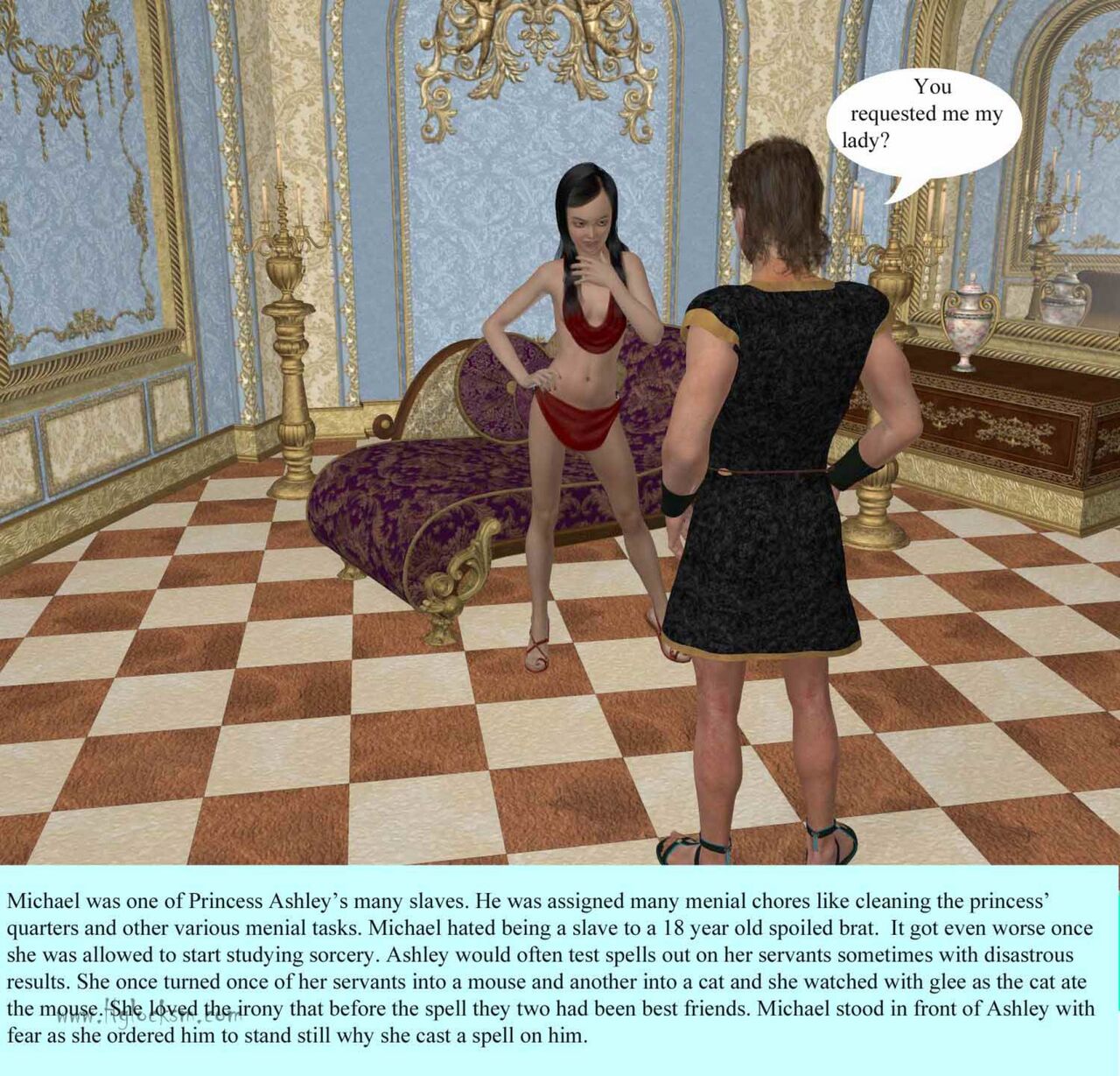 HGlock princess slave page 1 full