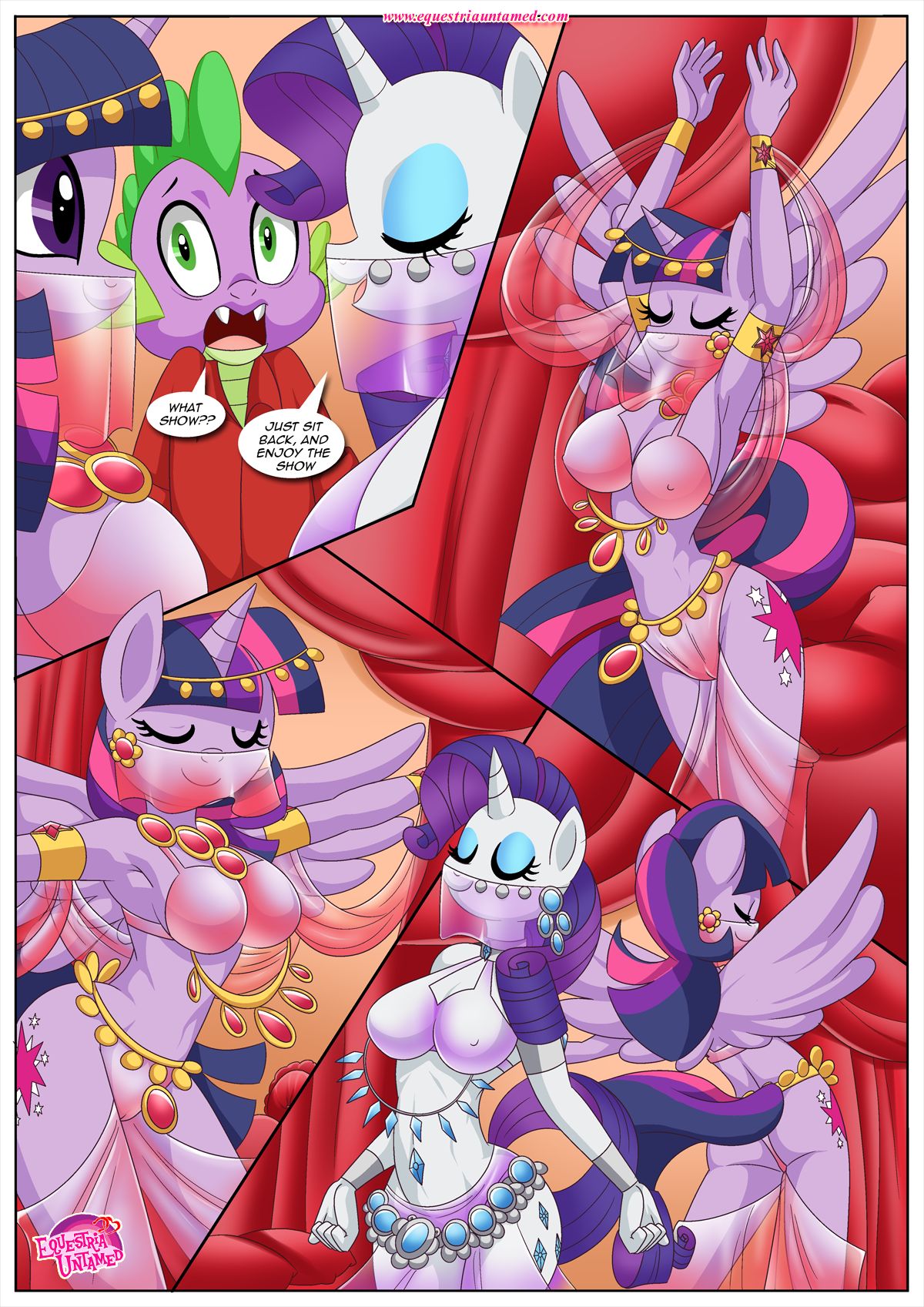 The Sultan and His Sirens | page 9 full