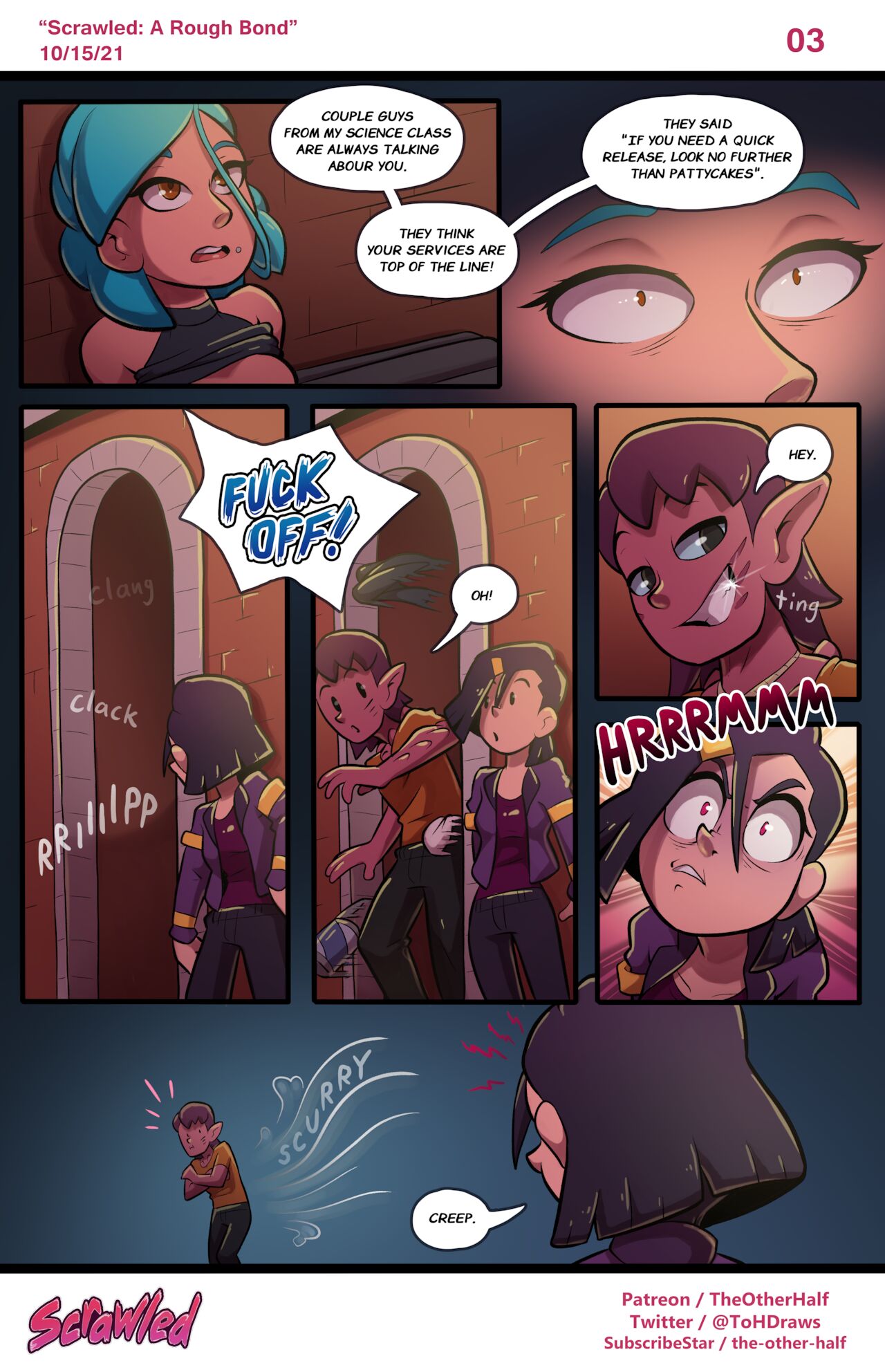 Comic: Scrawled-A Rough Bond page 4 full