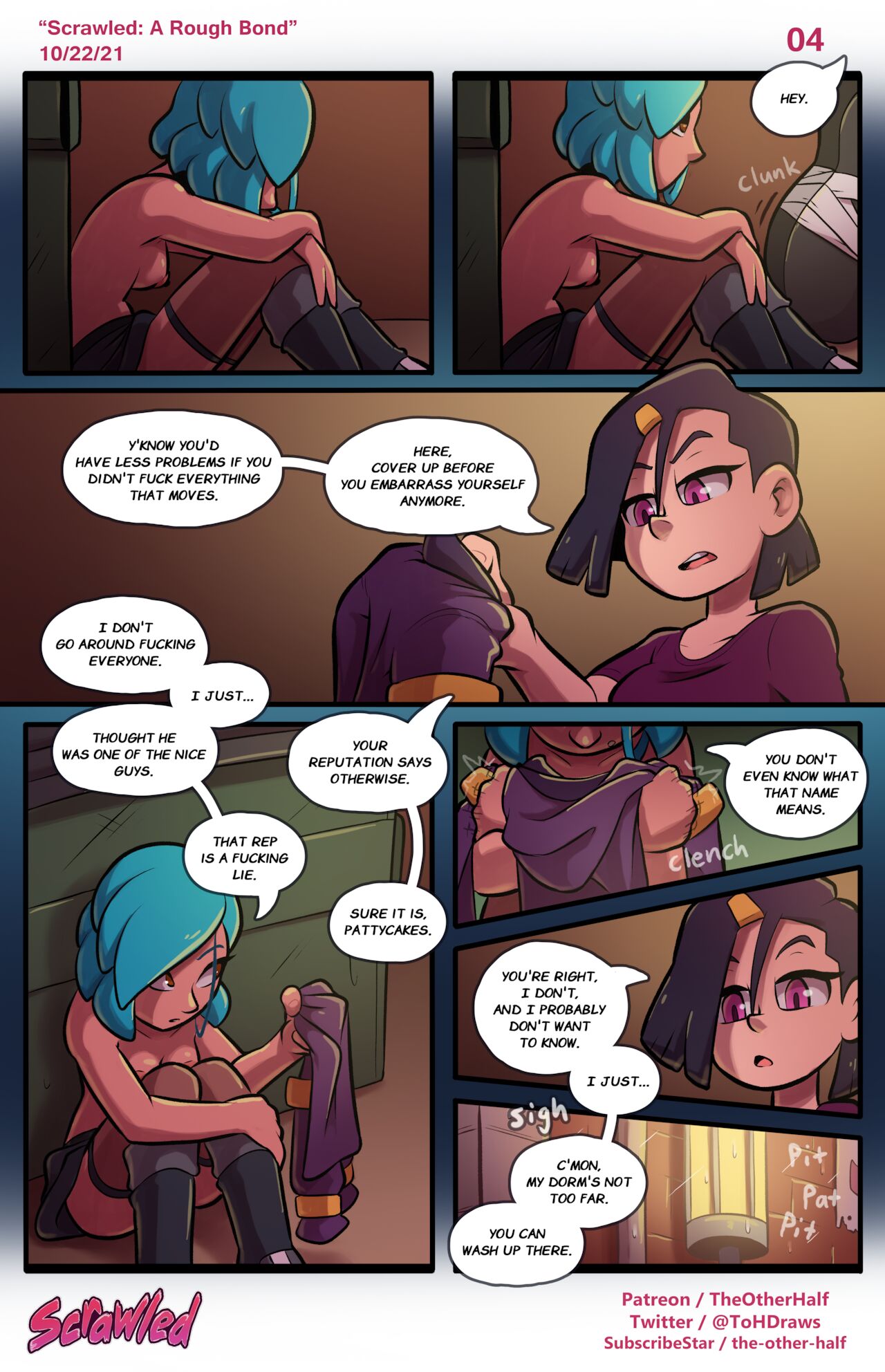 Comic: Scrawled-A Rough Bond page 5 full