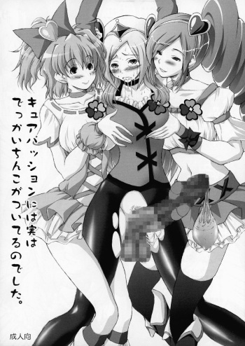 Cure Passion ni wa Jitsu wa Dekkai Chinko ga Tsuiteru no deshita. cover