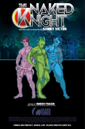 Naked Knight #2 cover