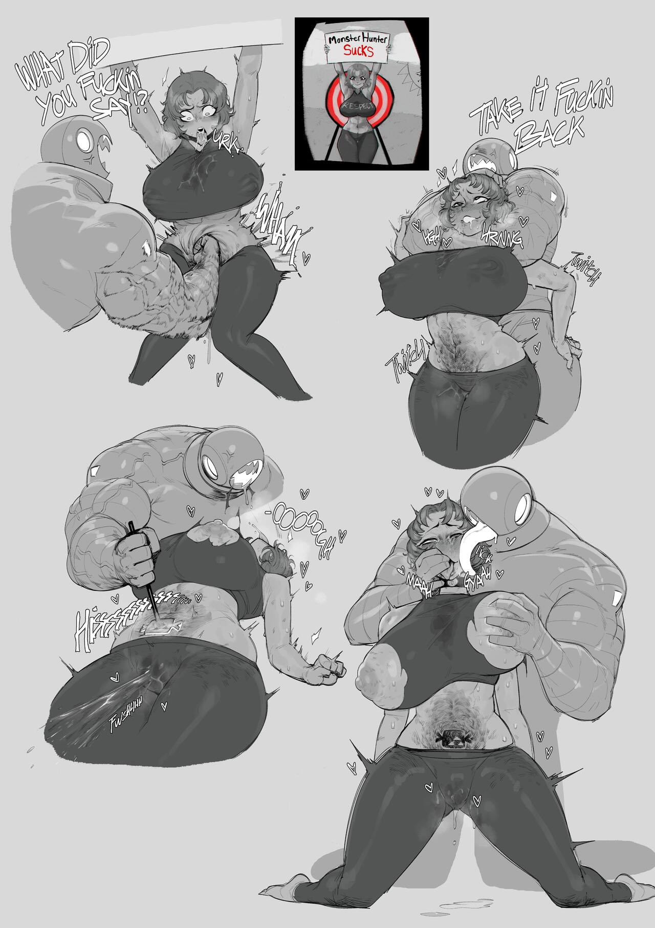 Don't Talk Bad About Monster Hunter page 1 full
