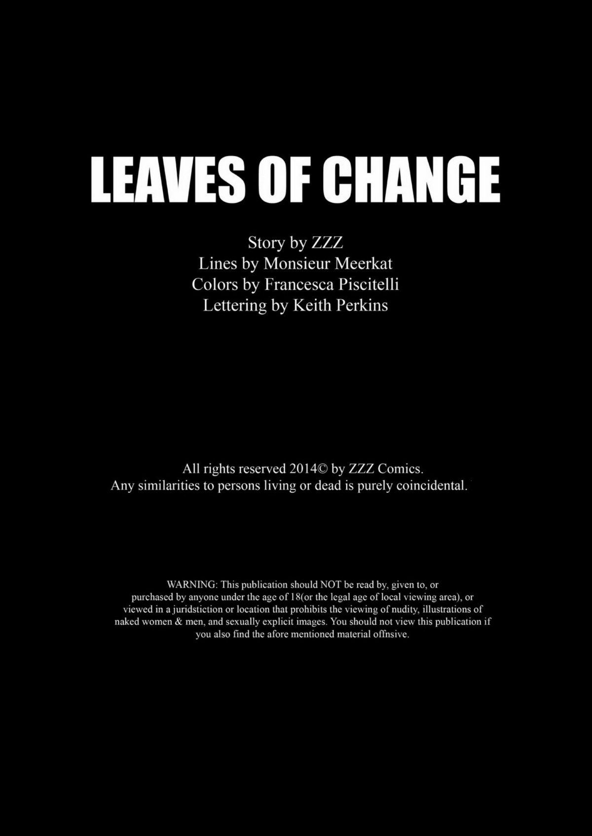 ZZZ Comics - Leaves Of Change page 2 full