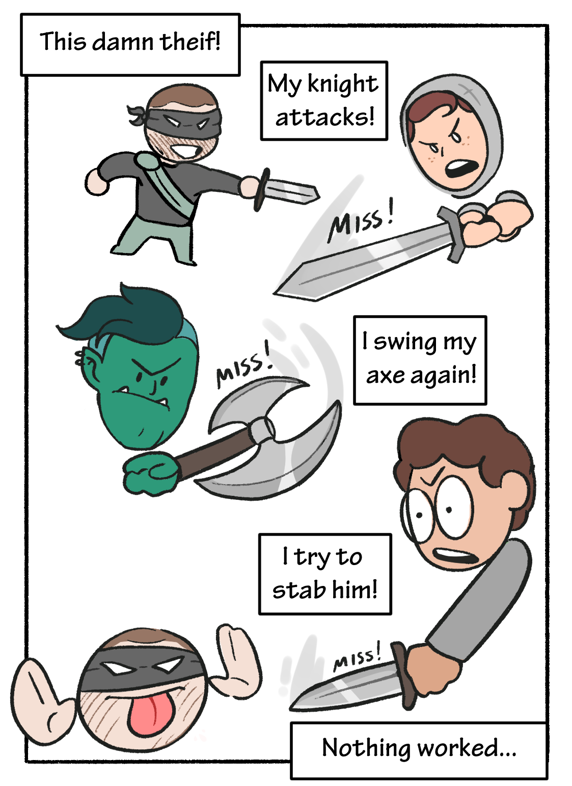 Hey! Don't Interrupt Our DnD Campaign! page 2 full