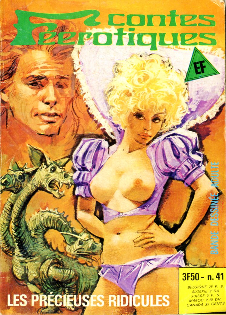 Elvifrance - Contes féérotiques 41 - Les précieuses ridicules page 1 full