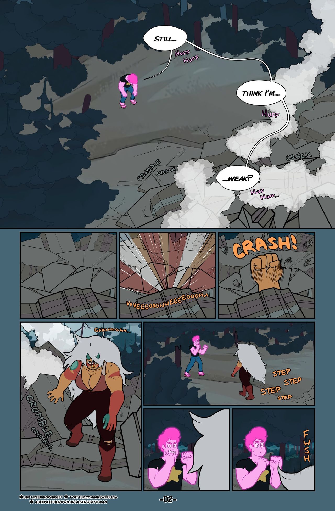 Steven Universe Fervor WIP page 4 full