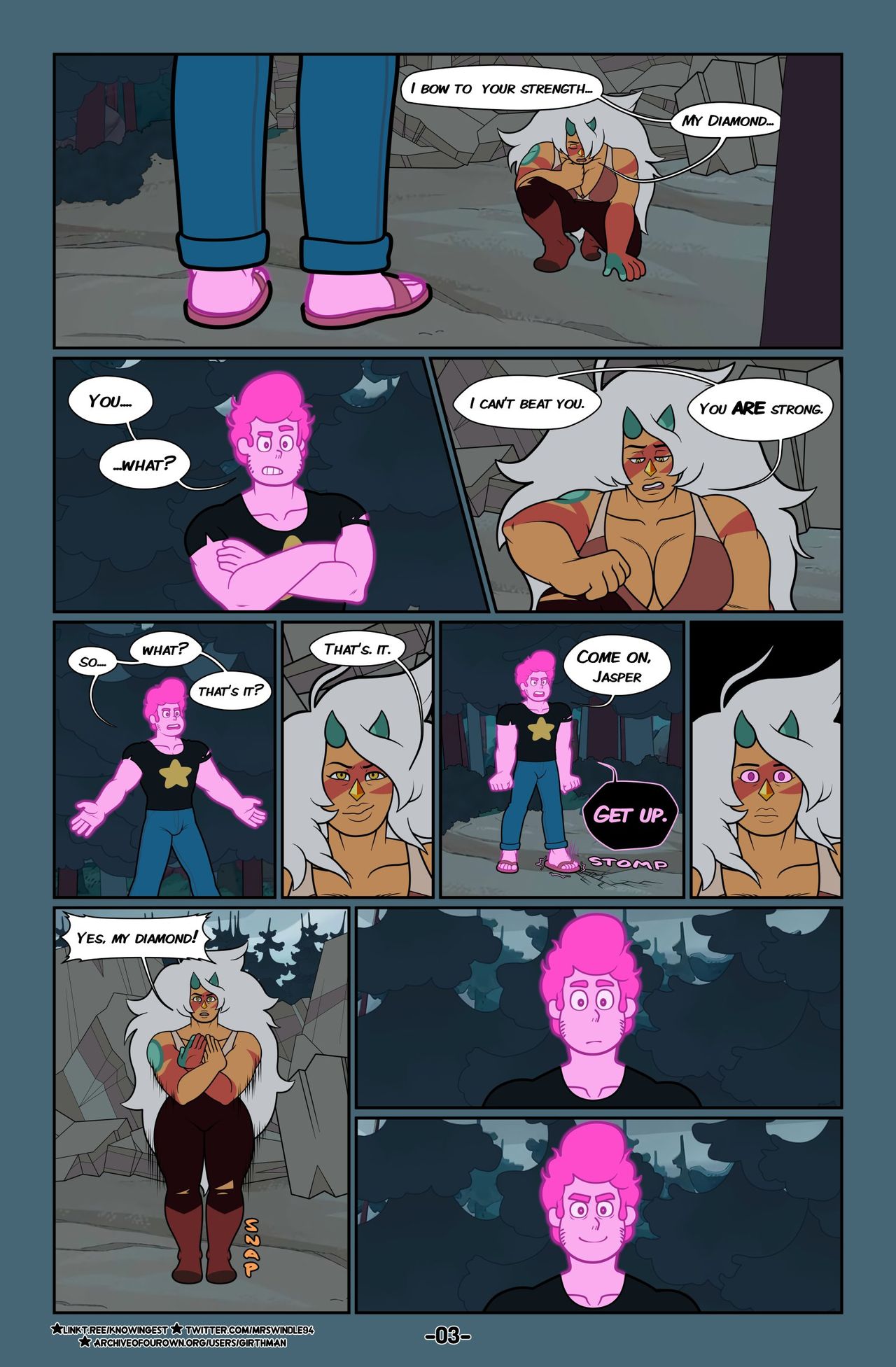 Steven Universe Fervor WIP page 5 full