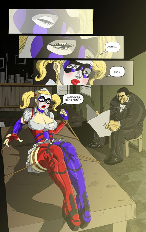 Harley Quinn Interrogation page 1 full