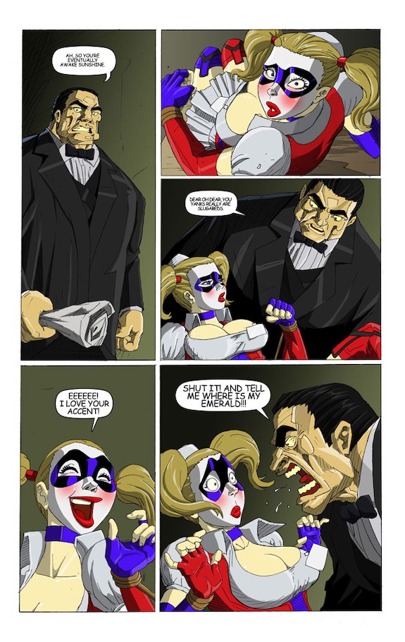 Harley Quinn Interrogation page 2 full