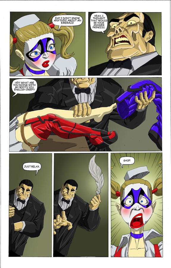 Harley Quinn Interrogation page 3 full