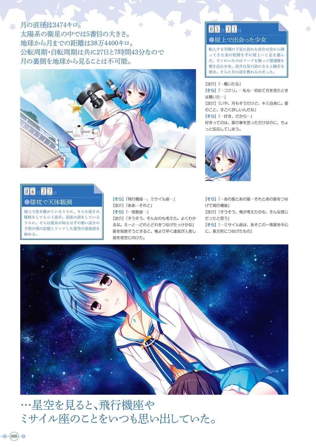 Hoshi Ori Yume Mirai Artworks page 9 full
