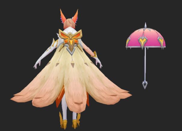 arena of valor character 3d model 002 Liliana Idol page 2 full
