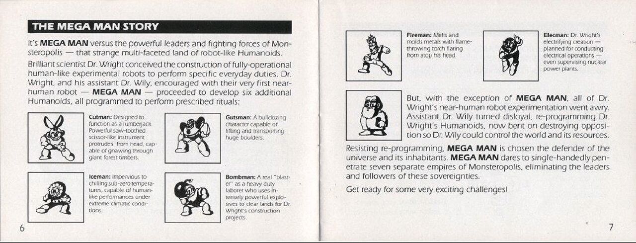 Megaman 1, 2, 3, X, Legends, And Misadventures of Tron Bonne Manuals page 4 full