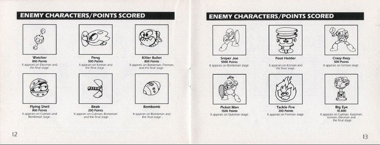 Megaman 1, 2, 3, X, Legends, And Misadventures of Tron Bonne Manuals page 7 full