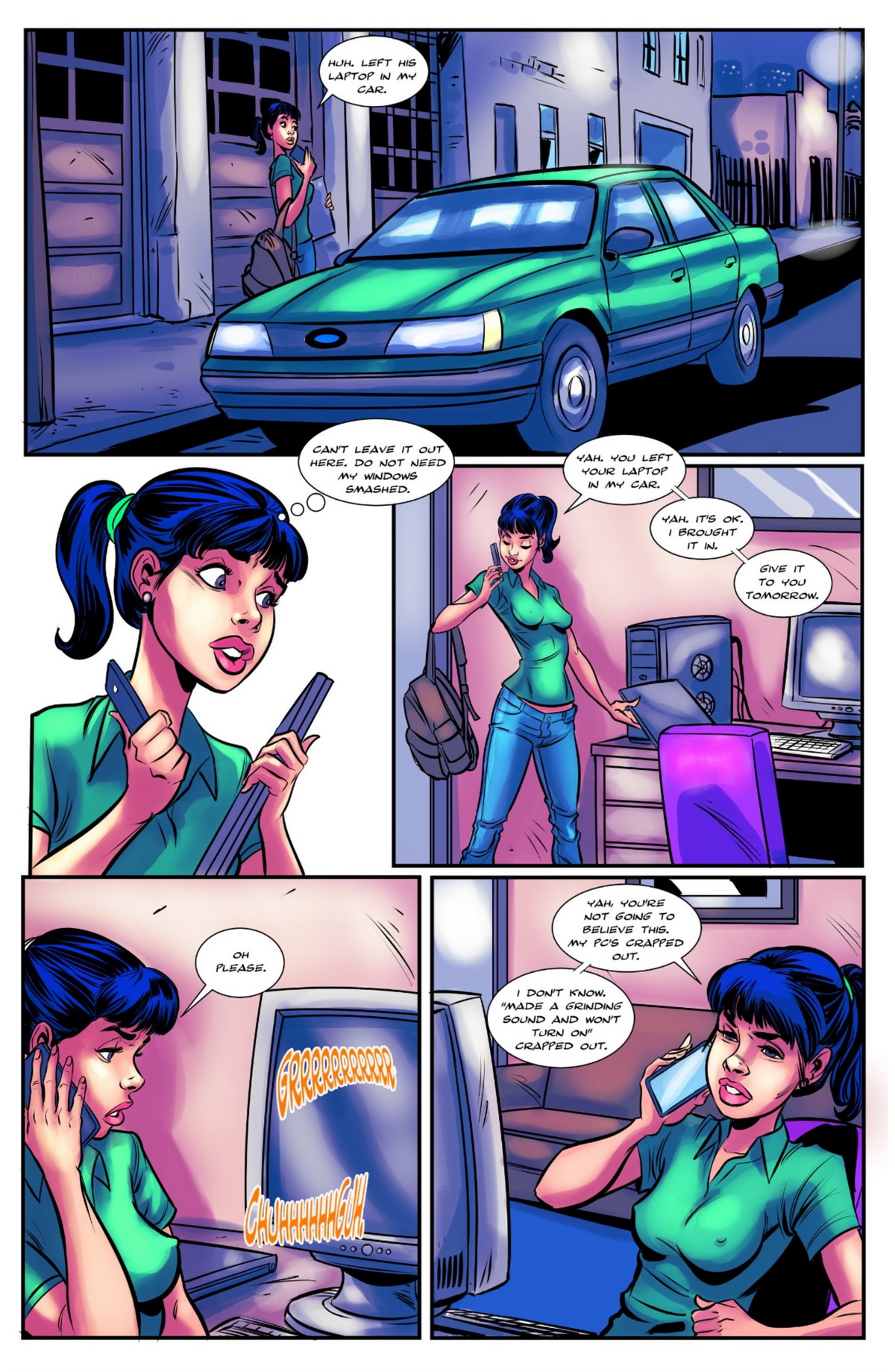 BotComics - Master PC - Girlfriend builder page 3 full