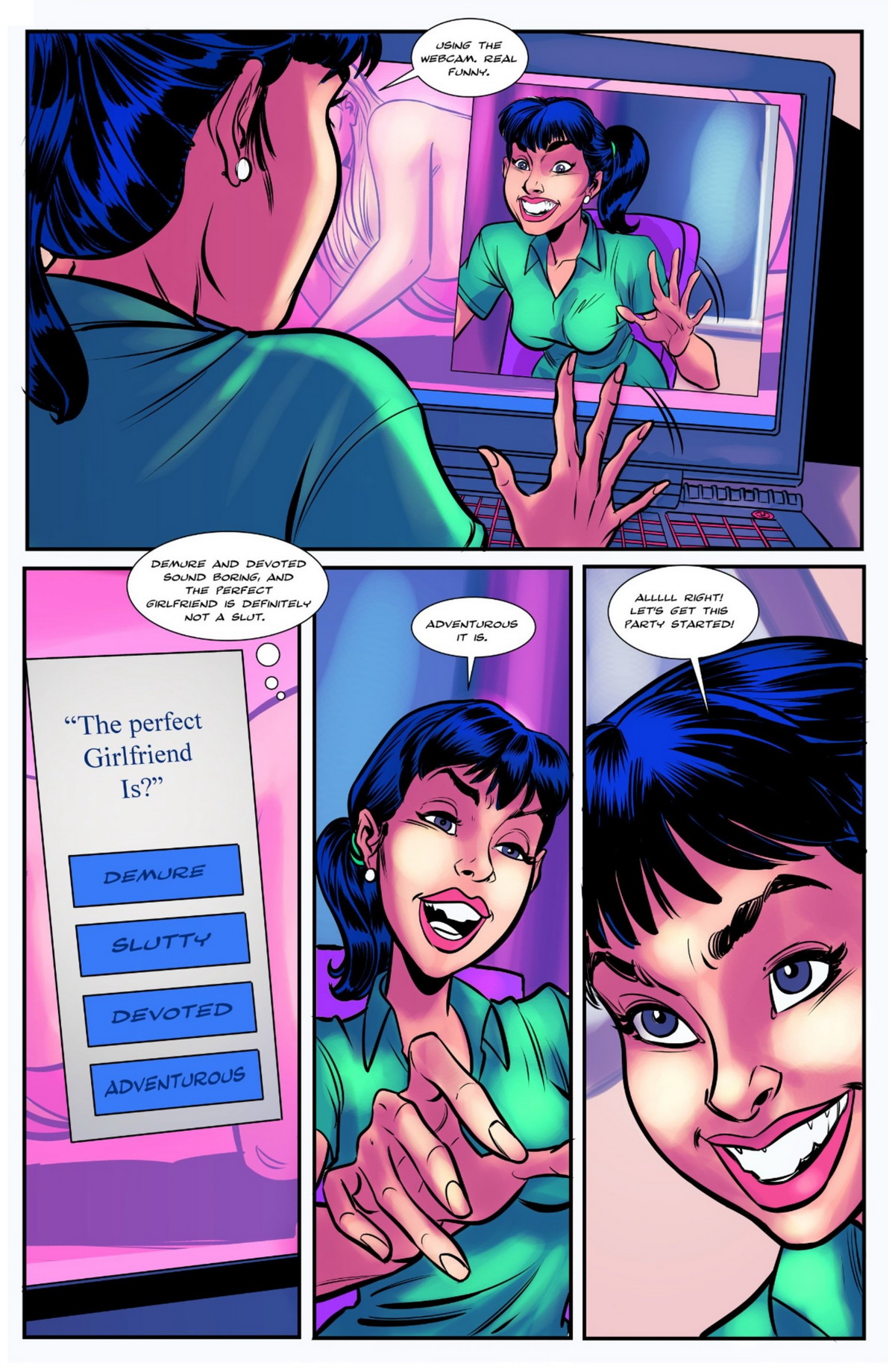 BotComics - Master PC - Girlfriend builder page 6 full