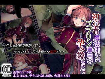 Shoshinsha Mahoutsukai wa Goblin Snyou no Harami Bukuro to Shite cover