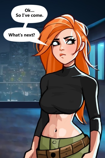 Kim and Shego Comic cover