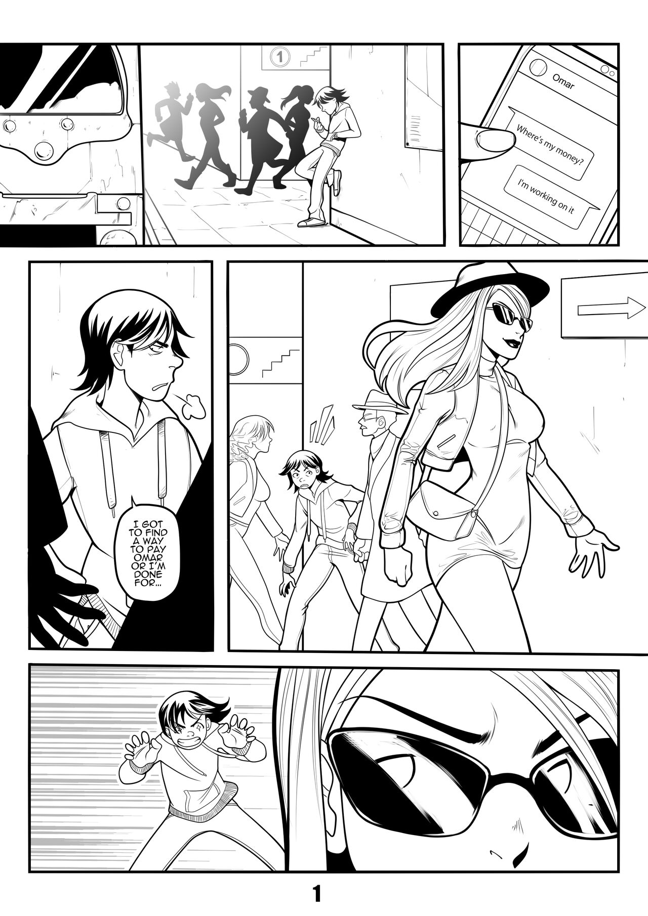 Agents in Deep Cover - LV Sidestory page 1 full