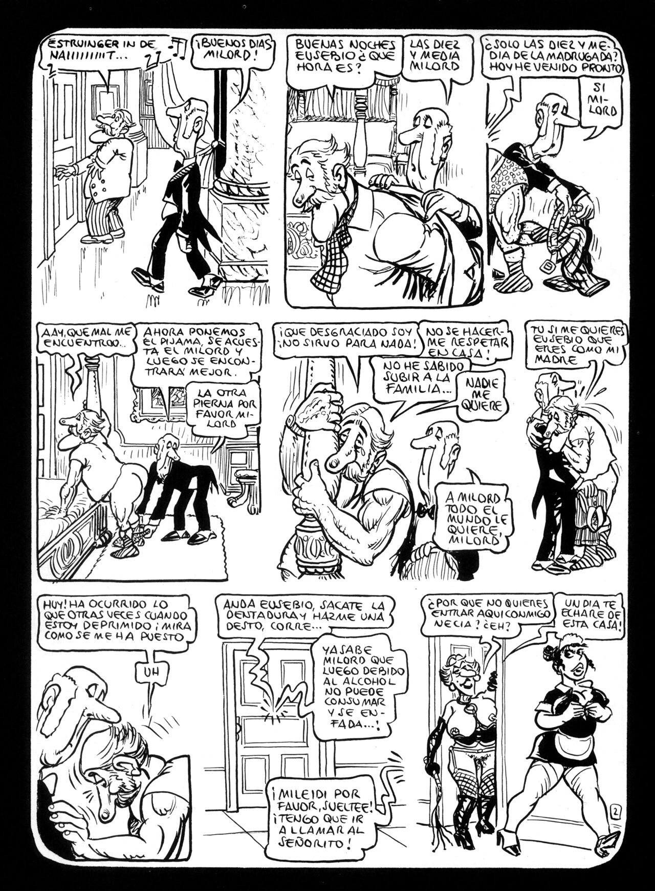 El Manolo y la Irene Presentan: Lord Vicentain y Mi Otro Lord page 9 full