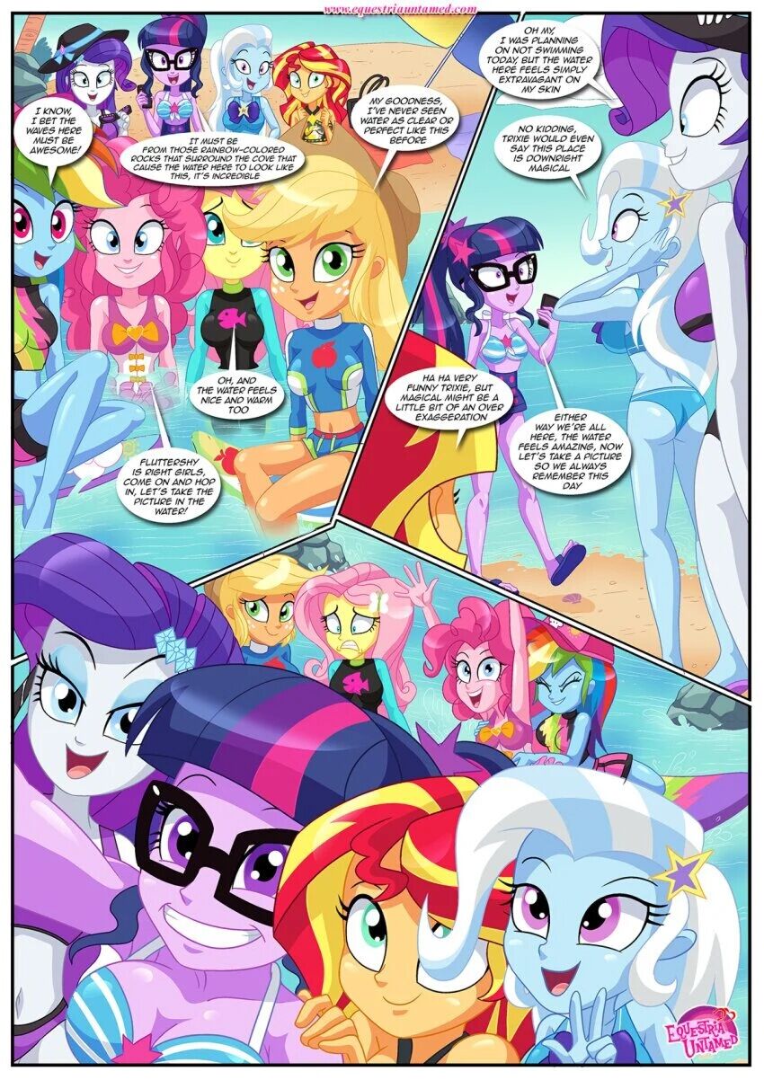 Party at Rainbow Cover   - english page 3 full