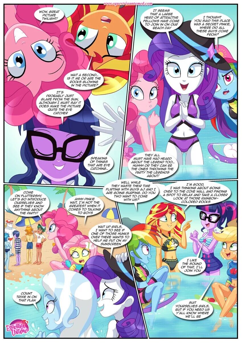 Party at Rainbow Cover   - english page 4 full